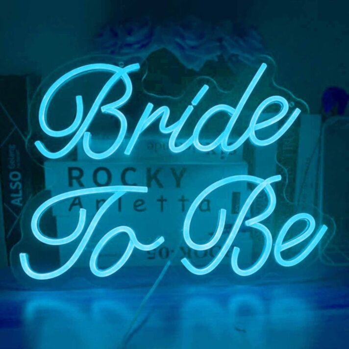 Elegant Bride to Be Neon Sign