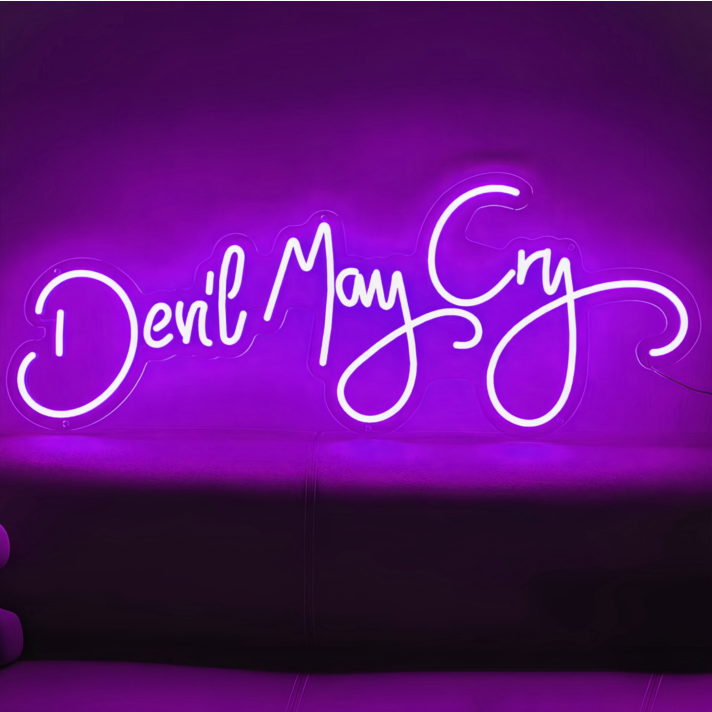 Demonic Delight Neon Sign