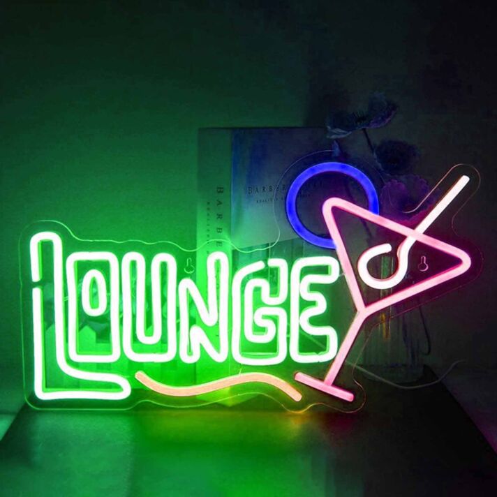 Lounge Cocktail LED Neon Sign