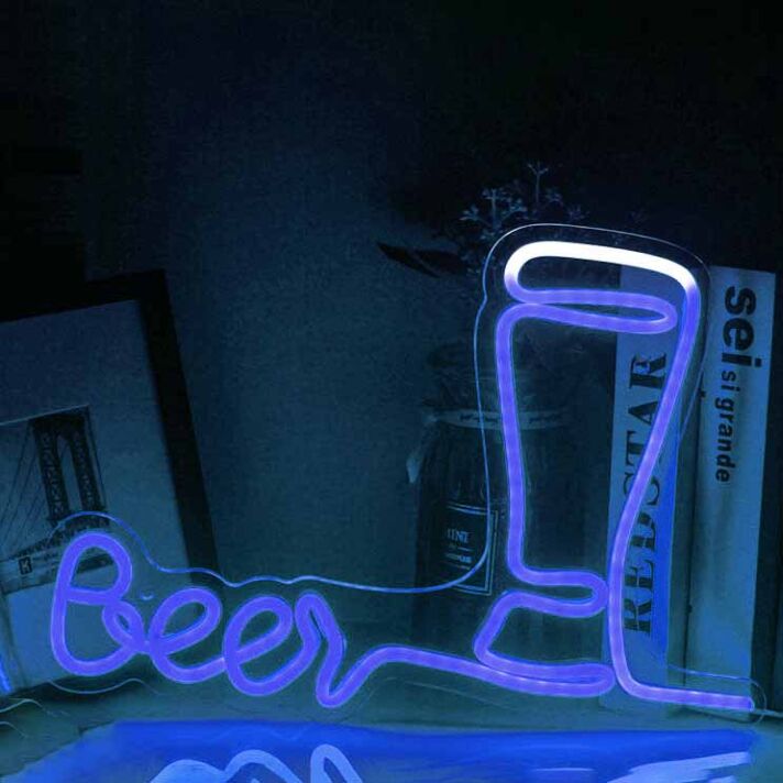 Customize Creative Beer Bottle Neon Sign