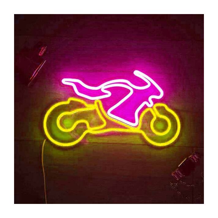 Motorbike Racing Neon Sign