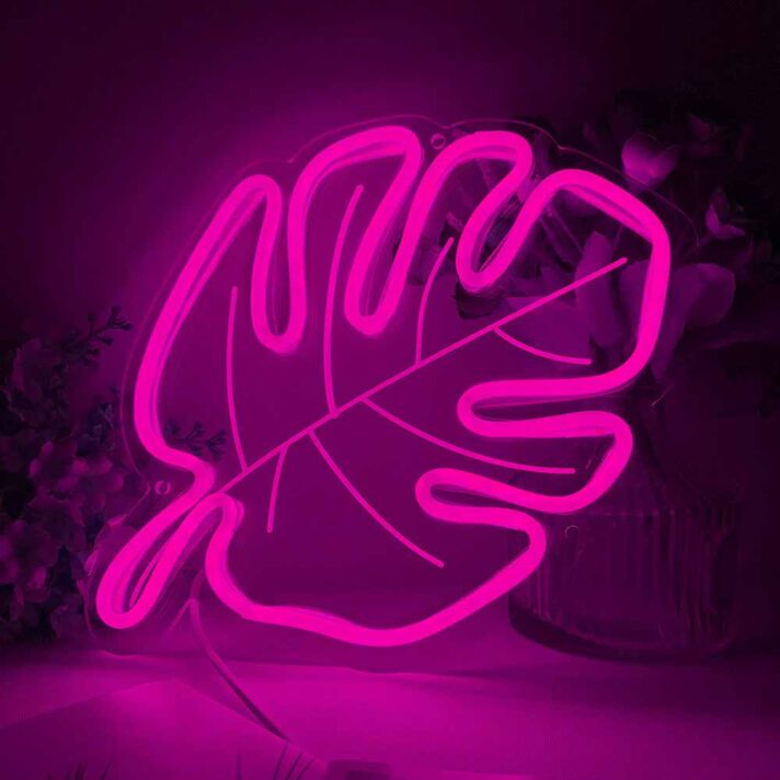 Leaf Neon Light