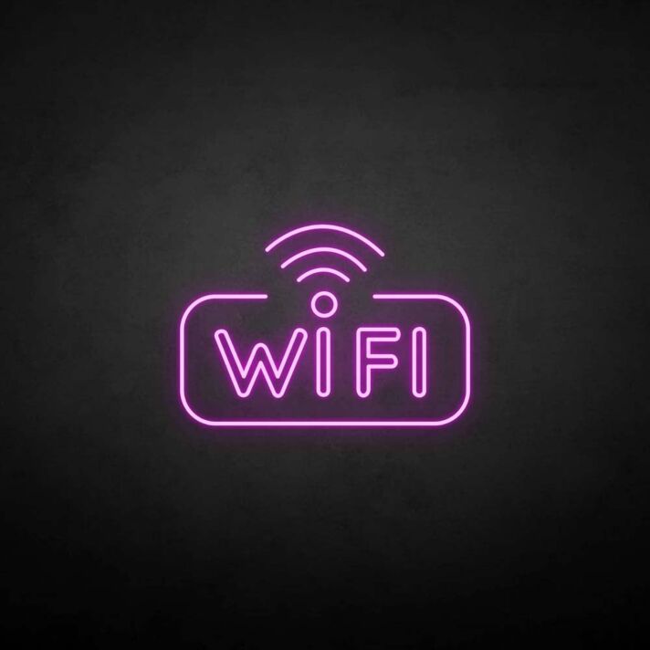 WIFI 2' neon sign