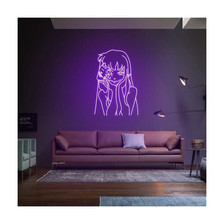 Tomie Neon Sign for Horror and Manga Enthusiasts