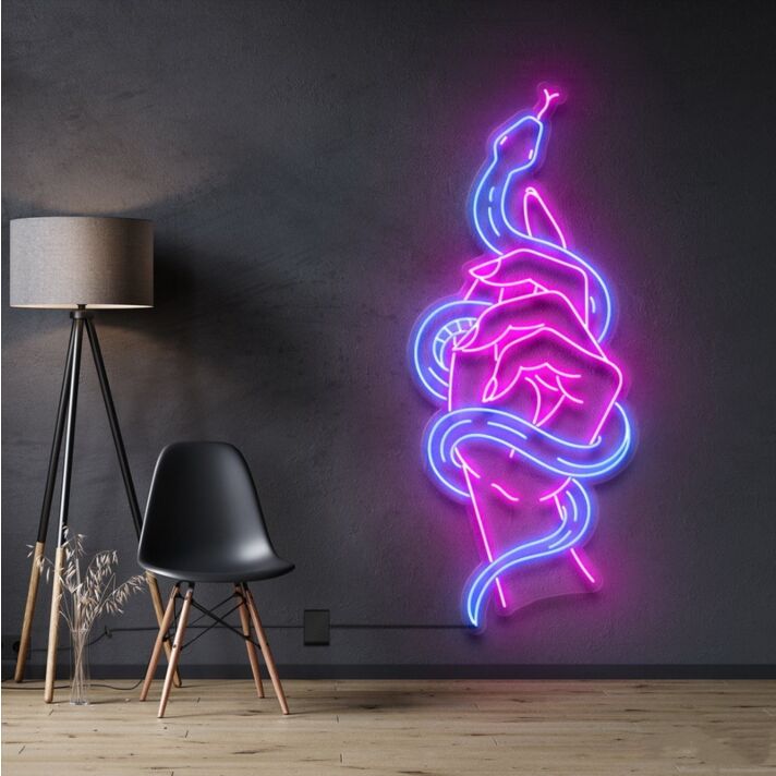 Hand Of Temptation Neon Sign for Bold and Unique Spaces