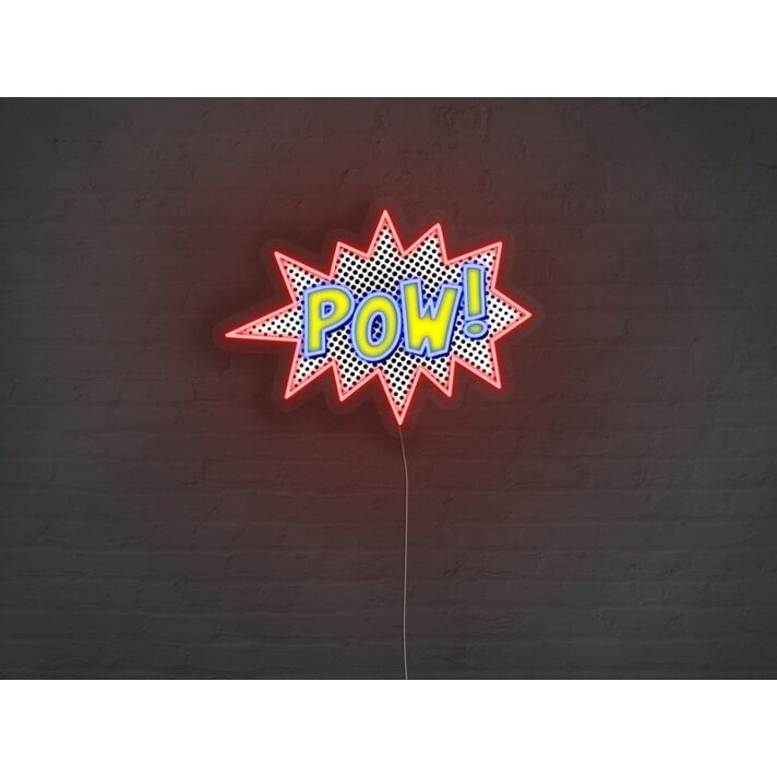 Pow And Bams Neon Sign for Comic Book Fans