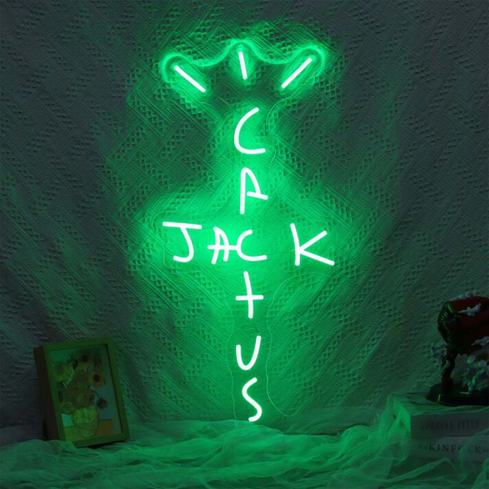 Cactus Jack Light By TS Neon Sign for Music Fans