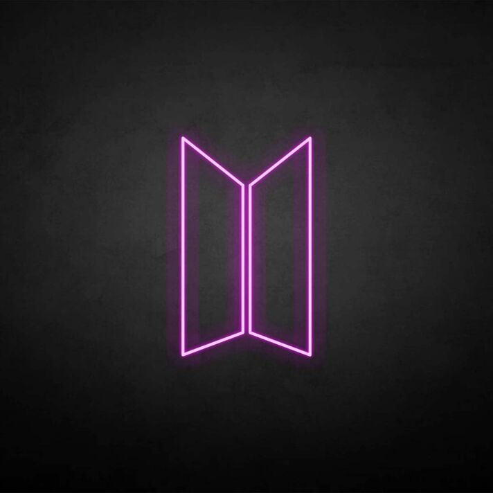 Mirror Gate' neon sign