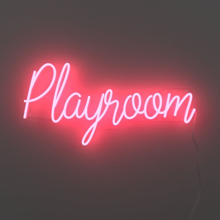 Playroom Neon Sign for Kids and Playful Spaces