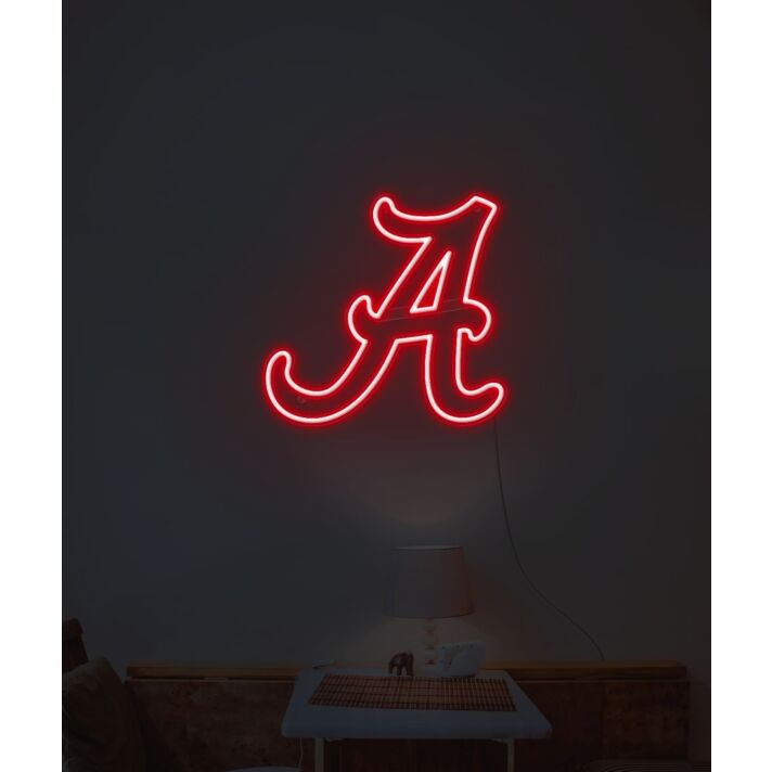 Alabama Crimson Tide Neon Sign for Sports Fans