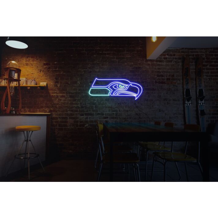 Seattle Seahawks Neon Sign for Sports Fans
