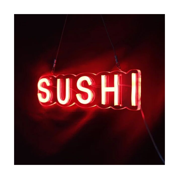 Sushi LED Neon Sign for Restaurants and Fun Spaces