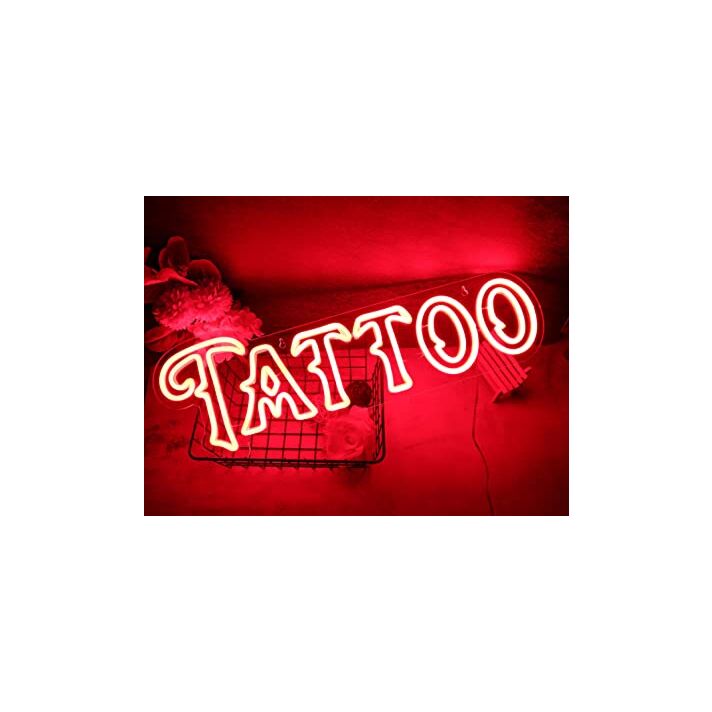 Vinray TATTOO LED Neon Sign for Tattoo Studios