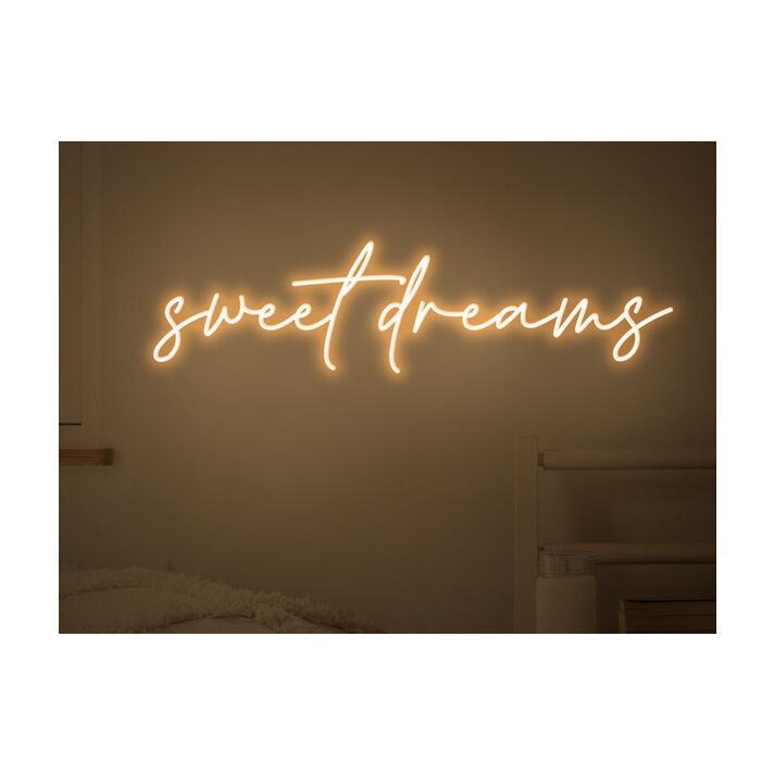 Sweet Dreams Neon Sign for Peaceful and Relaxing Bedrooms