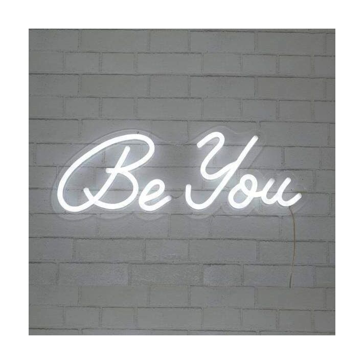 Be You Neon Sign adds a positive message to any room