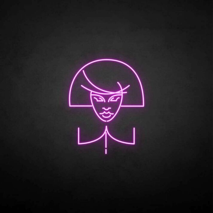 'Cleopatra' neon sign