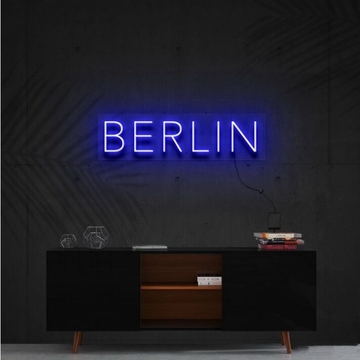 Berlin Neon Sign for Travel Lovers