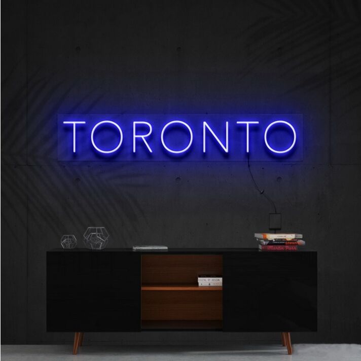 Toronto Neon Sign for Travel Lovers