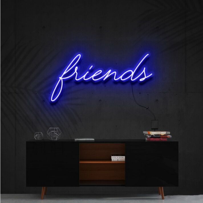 Friends Neon Sign for TV Show Fans and Cozy Decor
