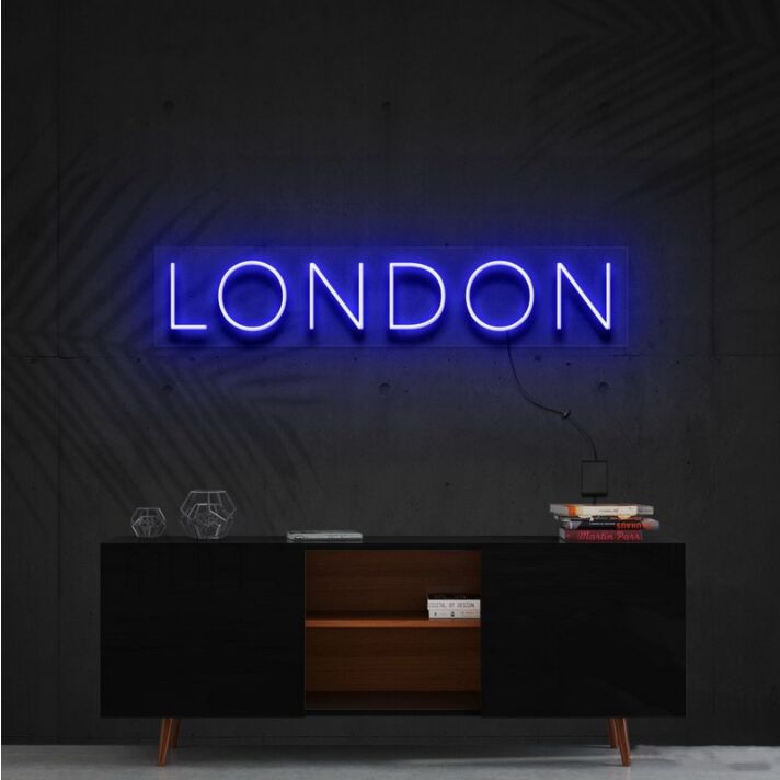London Neon Sign for Travel Lovers
