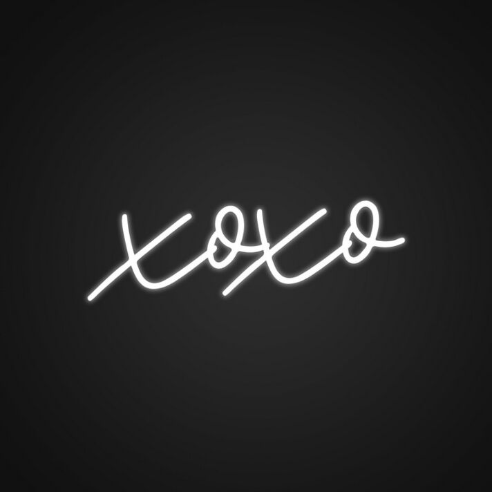 Xoxo Signs Neon Sign for Romantic Settings