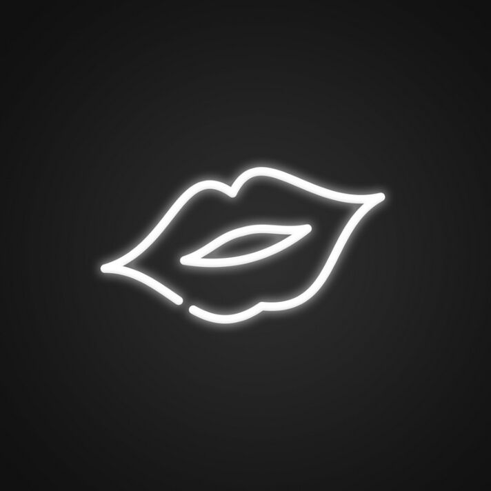 Lips Neon Sign for Bold and Artistic Decor
