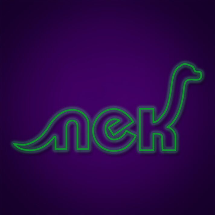 Nek Neon Sign for Playful Decor