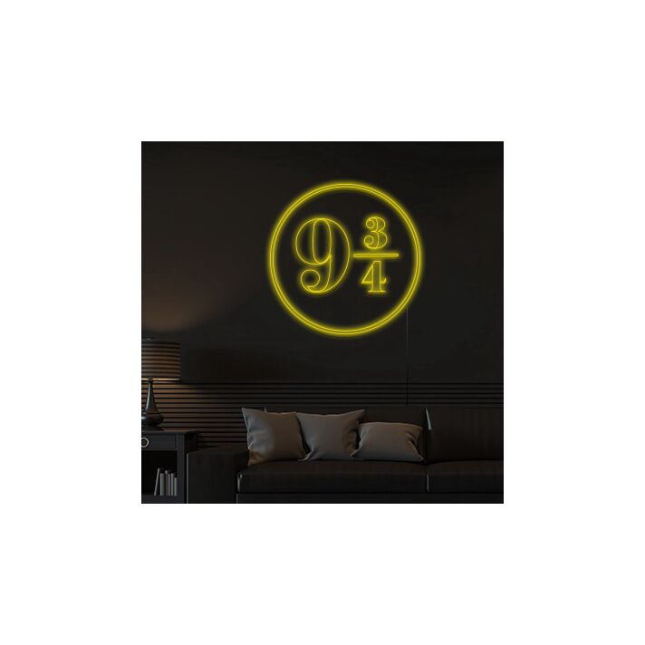 9 34 Neon Sign for Personalized Decor