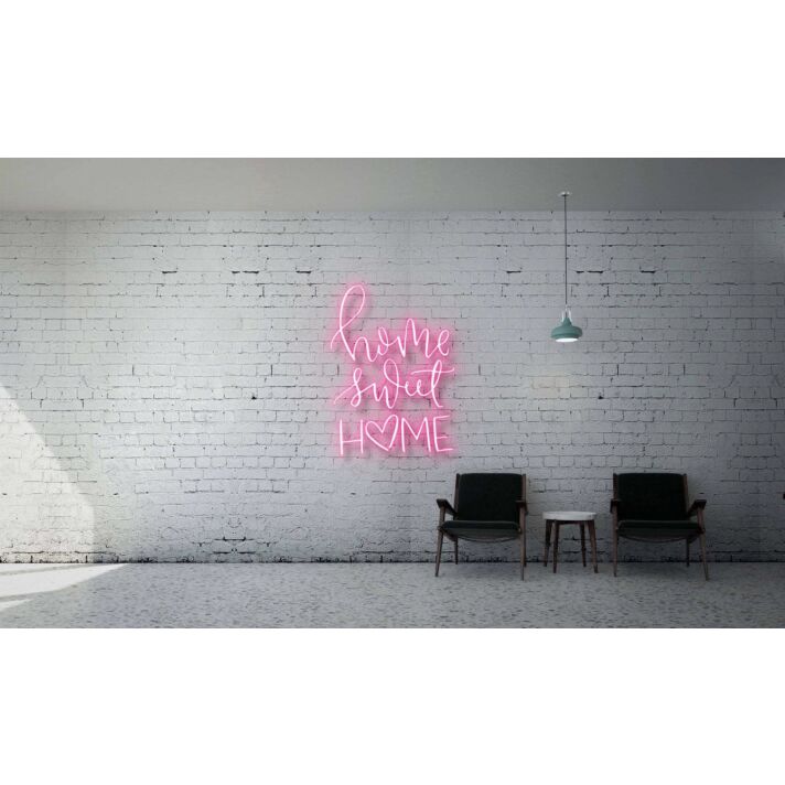 Home Sweet Home Heart Neon Sign