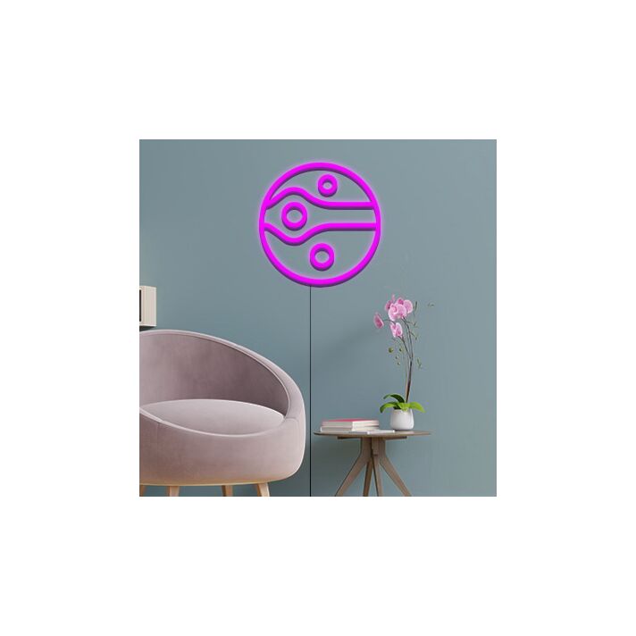 Jupiter Neon Sign for Space Themed Decor