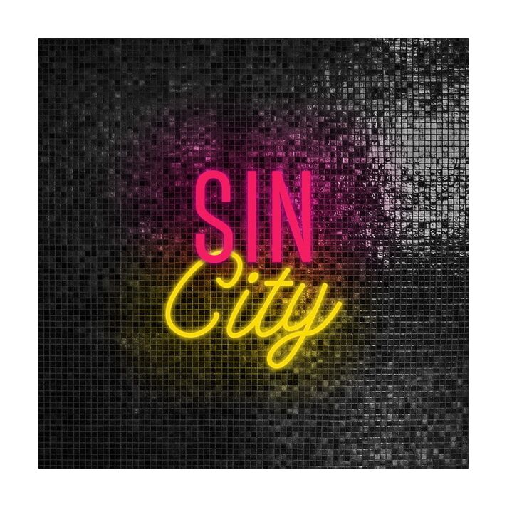 Sin City Neon Sign for Las Vegas Themes