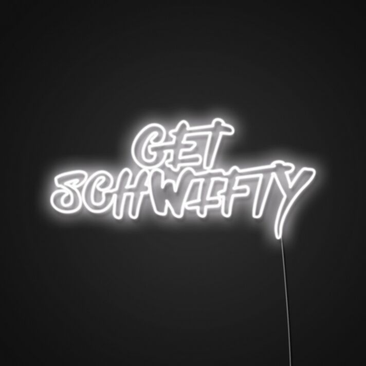 Get Schwifty Neon Sign Perfect for fans of Rick and Morty