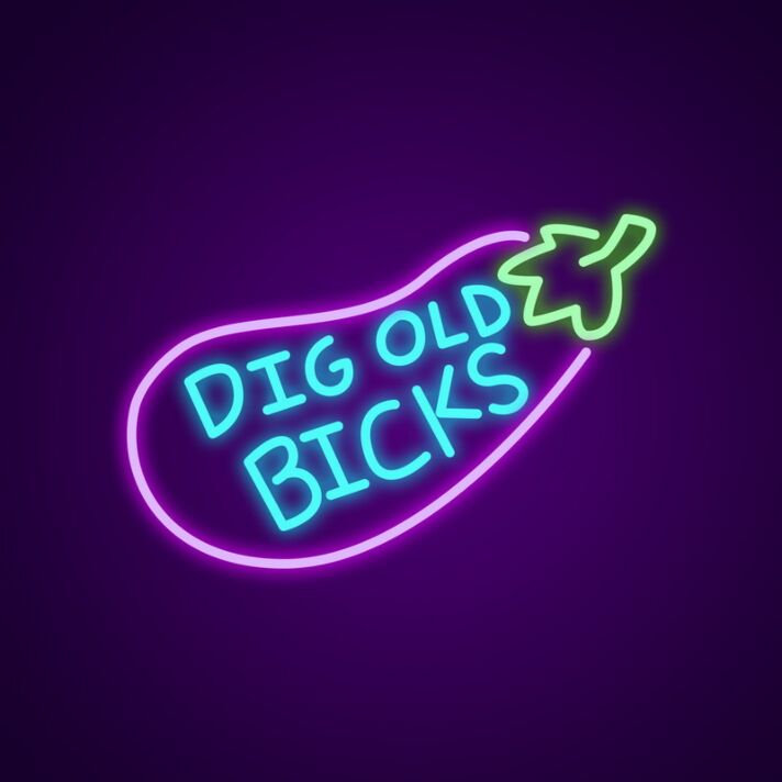 Dig Old Bicks Neon Sign Add humor to your space