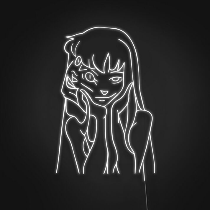 Tomie Kawakami Neon Sign Ideal for anime fans
