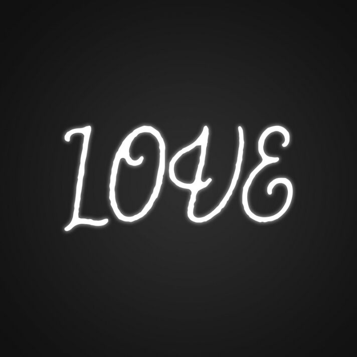 Love Custom Neon Sign Perfect for romantic settings