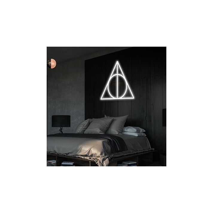 The Symbol of Magic Neon Sign Perfect for fans to showcase their love for magic