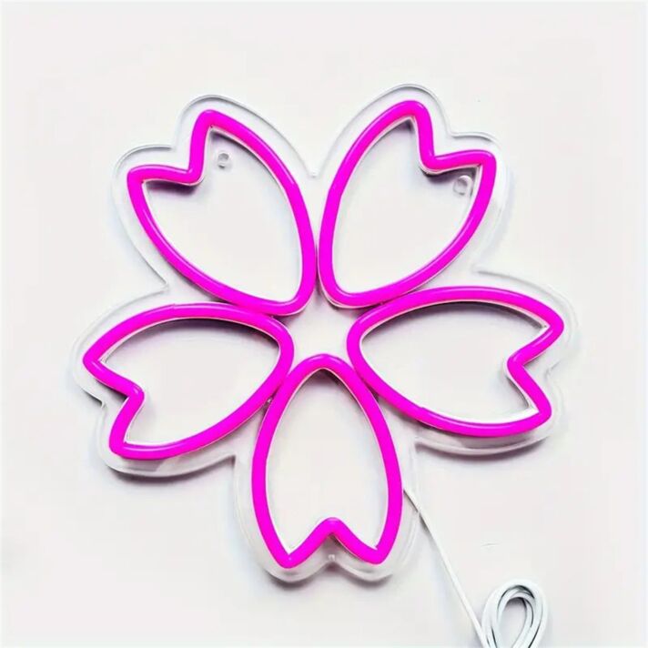 Add a Radiant Touch to Your Home, Bar, or Wedding with the Cherry Blossom LED Decorative Neon Sign.