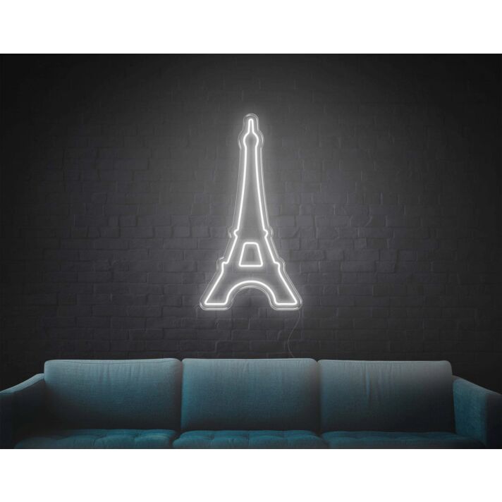 Eiffel Tower Neon Sign