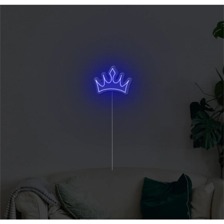 Brighten Up Your Space: Crown LED Sign Neon Sign for Bars, Events, and Chic Home Decor