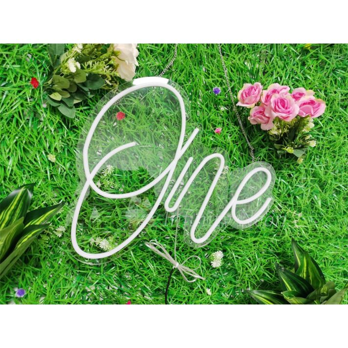Brighten Up Your Space: Custom LED Neon Sign One LED Neon Sign for Home Decor, Offices, Stores, Bars, Weddings, and Parties.