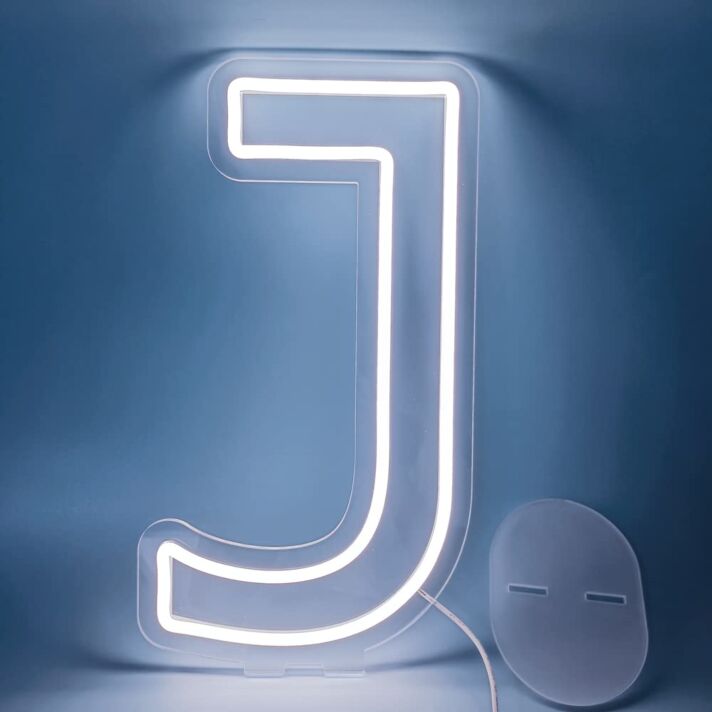 Brighten Your Special Celebrations: Customized LED Neon Light Letter J Birthday LED Neon Sign for Weddings, Bars, and Home Decor.