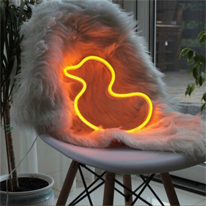 Brighten Your Spaces: Duck LED Custom LED Neon Sign, Perfect for Bars, Home Decor, and Celebratory Events