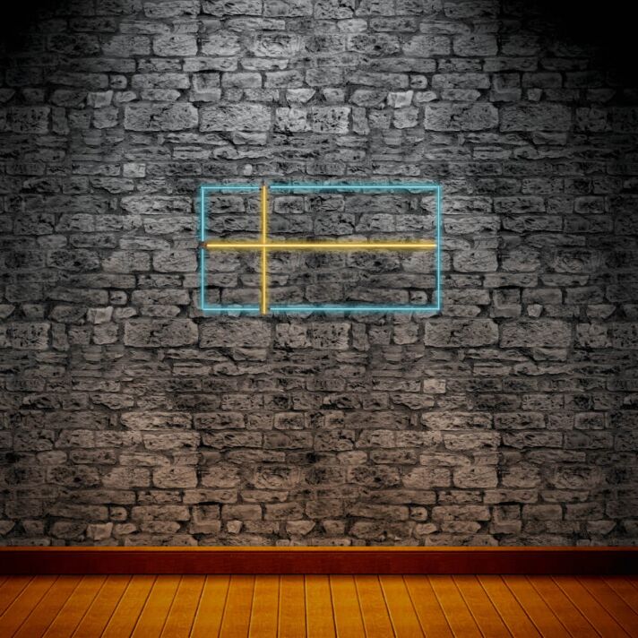 Brighten up your home, office, or Swedish-themed celebration with the Flag Of Sweden LED Neon Sign.