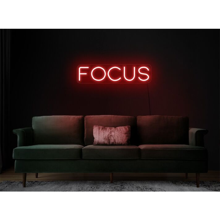 Brighten Up Your Workspace and Special Events with the Focus LED Neon Sign.