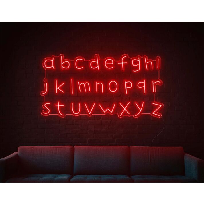 A-Z LED Neon Sign