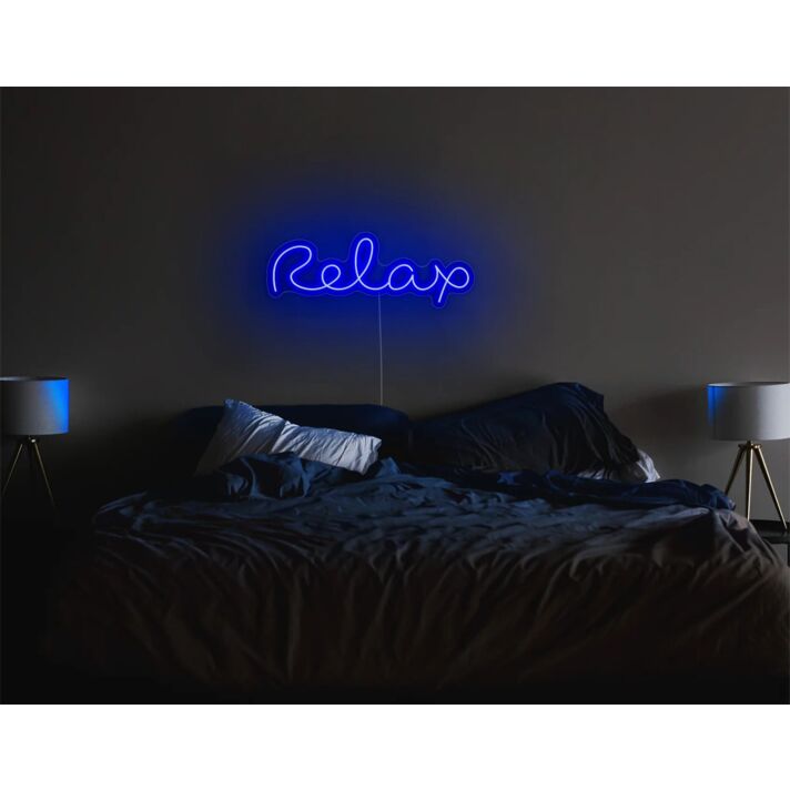 Brighten Up Your Space: Perfect for Home Ambiance, Offices, and Special Events with LED Relax LED Neon Light.