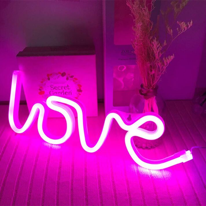 Brighten Your Special Moments with Love Signs Light LED Neon Sign for Weddings, Celebrations, and Romantic Home Decor.