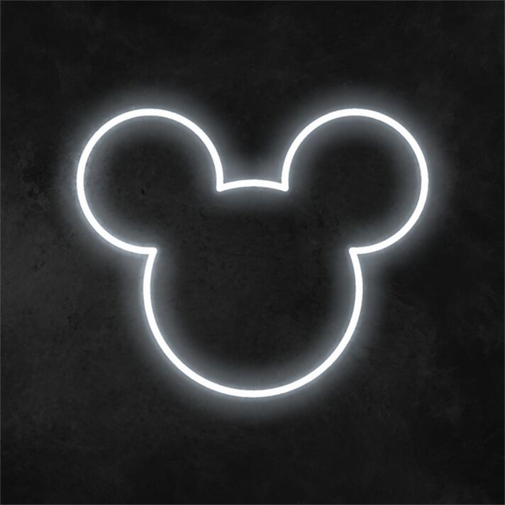 Brighten Your Kids' Room, Play Area, or Birthday Celebrations with the Mickey Mouse LED Neon Sign.