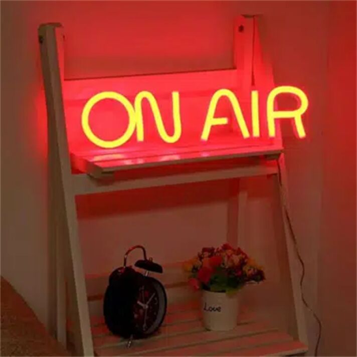 Brighten Your Office, Store, or Home Studio with On Air Business Themed LED Neon Sign.